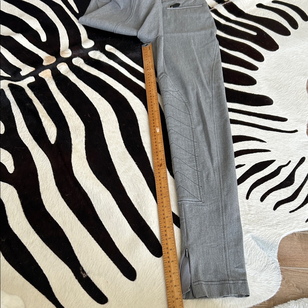 Burberry Gray Tailored Stretch Waistband Pants Equestrian ridingpants US 2 - Picture 11 of 16